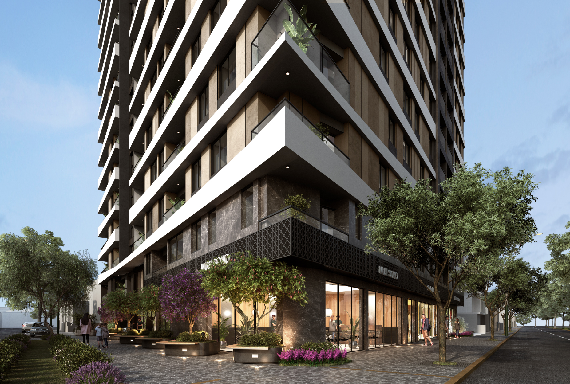 Fachada del edificio Edifica The Edge